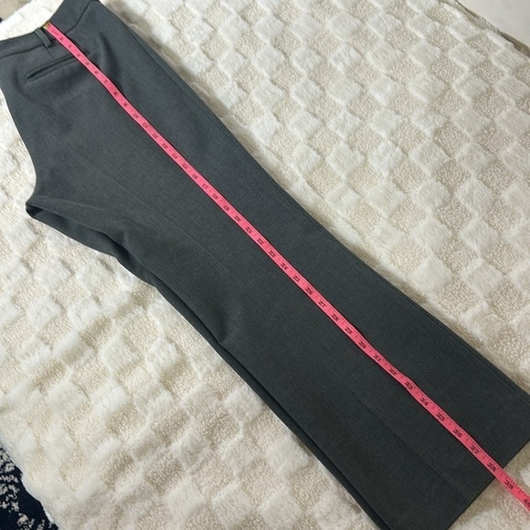 Talbots Womens Signature Pants 8P Gray Straight Leg Trouser Office Business - Picture 7 of 12